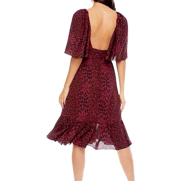 Dress the Population Leopard Dress - Picture 7 of 7